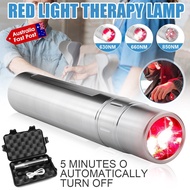 Lucky Red Light Therapy Lamp for Joint Pain: Portable LED Near-Infrared 850nm Handheld Medical Lamp 