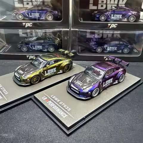 TPC 1:64 Liberty Walk GTR R35 2.0 Diecast Model Car