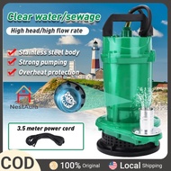 【COD】220V 1000W Sewage Submersible Pump 2HP High Lift Water Pump Cutting Type Jet Pump
