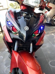 Y15ZR HEAD LAMP Y15ZR RAINBOW EAGLE EYE 2021 READY STOCK