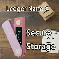 Ledger Nano X Official Authentic Hardware Wallet | Bluetooth | Crypto Cold Wallet | Secure Storage