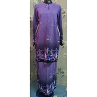 Preloved Baju Kurung Moden Batik