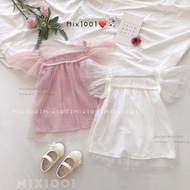 Charming Fairy Top Children's Texture Beaded Sheer Yarn 5-13