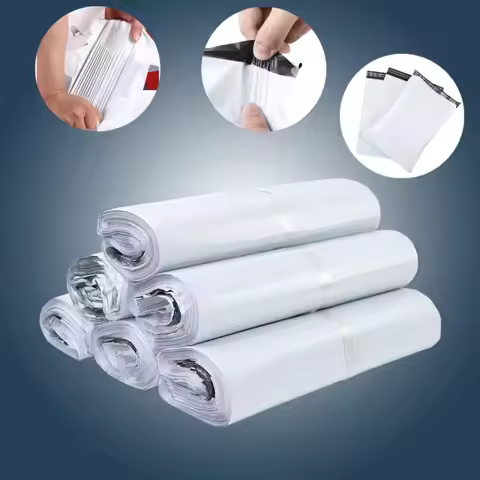 50pcs Self Adhesive Sealed Express Packaging Bag Logistics Packaging Bag Express Mailing Packaging B