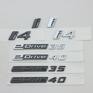 Suitable for BMW i4 Car Logo eDrive 40 Word Logo Displacement Logo eDrive 35 Car Logo Rear Tail Logo
