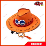 Mũ nón Cosplay Ace - Nón cosplay Ace - Cosplay One Piece - nón ace - mũ ace