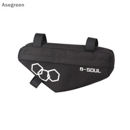 [Asegreen] Bike Bicycle Bag Waterproof Triangle Bike Bag Front Tube Frame Bag Mountain Bike Triangle Pouch Frame Holder Bicycle Accessories