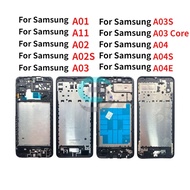 For Samsung A01 A11 A02 A02s A03s A03 Core A04 A04s A04E LCD Frame Middle Frame Bezel Housing