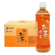 伊藤園ITO EN焙茶500ml*15瓶整箱無糖茶飲料裝0糖0脂0卡平行進口