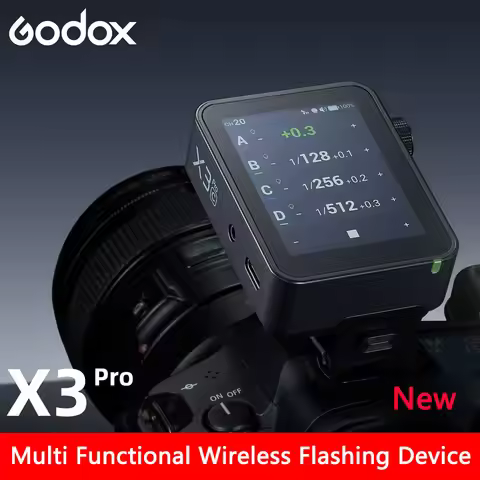 Godox X3 PRO C/N/S/F/O 2.4G Wireless Flash Trigger TTL HSS OLED Touch Screen Transmitter for Sony Ca