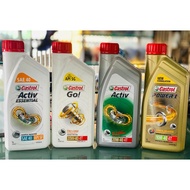 4T CASTROL ACTIV ACTIVE ESSENTIAL SAE40 / GO 20W40/ ACTIV 20W40 / POWER1 10W40 CASTROL SCOOTER GEAR