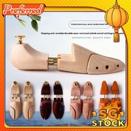 【SG Preferred】 [SG stock]1 Pair Shoe Tree Wood Shoes Stretcher Wooden Adjustable Man Women Flats Pum