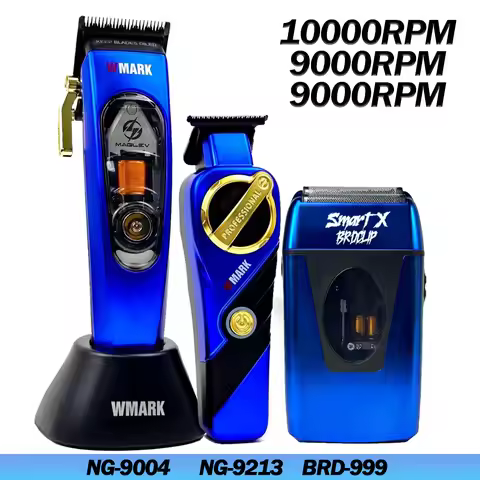 Professional 10000RPM WMARK NG-9004 NG-9213 BRDCLIP 999 9000RPM Electric DLC Blade Hair Clipper Trim