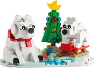【LEGO 樂高】磚星球〡40571 特殊系列 冬季時光北極熊 Wintertime Polar Bears