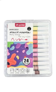(KTS)ชุดปากกาอะคริลิคเพ้นท์กันน้ำ Ori Acrylic Markers GMM92003 24สี