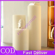 Bazaar Booth Props Folding Paper Cylinder Props Cylinder for Birthday Booth Bazaar Stand