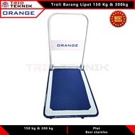 Folding Cart Push Cart 150kg 300kg 4 Wheels