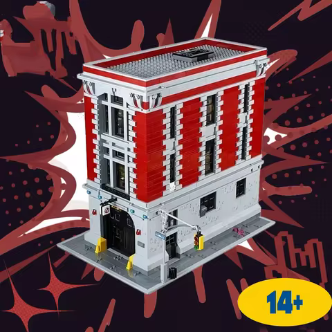 2025 New 75827 Ghostbusters Firehouse 16001 83001 Headquarters Building Blocks Bricks For Kids Chris