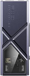 FiiO/JadeAudio KA13 Dual CS43131 Lossless Portable DAC Amplifier with USB Type C Port 3.5mm Single-Ended and 4.4mm Balanced Output, PCM 384kHz/32bit | DSD256 550mW high Power (Black)