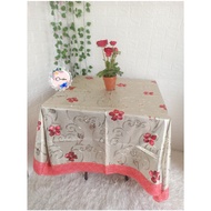 IMPORTED WATERPROOF 8K SQUARE DINING TABLE CLOTH / SQUARE DINING TABLE CLOTH / WATERPROOF TABLE CLOT