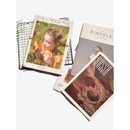 ❒✠┅Ins posing magazine book photo props English book cover card photography background holding outdo