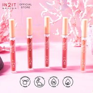 IN2IT Bora Color Tin Lip IN2IT Tint Water Formula Soft And Smooth Texture (Net Weight 2 Grams)