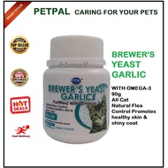 Ready Stock PetPal Brewers Yeast Garlic Powder 90g