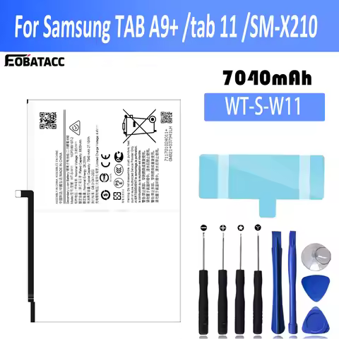2026 years EOTABACC New 100% High Quality WT-S-W11 Battery For Samsung TAB A9+ 11 SM-X210 Mobile Pho