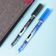 Deli Roller Pen Sign Pen Ballpen 0.5mm EQ300-BL/EQ300-BK