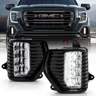 ACANII - For 2019-2021 GMC Sierra 1500 2022 Sierra 1500 Limited LED Bumer Fog Lights Driving Lamps w