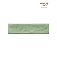 Keramik Dinding Interior - Venus Takko Pistachio Wave Glossy 5x20 Cm