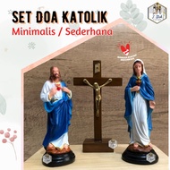 Catholic PRAYER SET, Minimalist / Simple Series Catholic altar