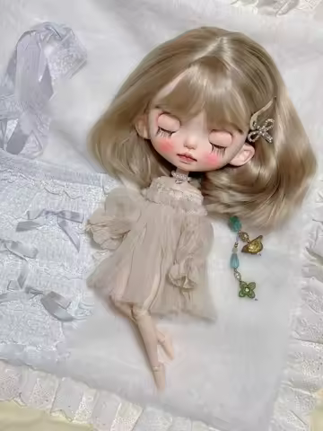 Blyth Dress OB24 One shoulder Dress 1/6Doll Outfit (Fit Azone,Ob22,Pullip,mmk, Licca, Lati, ICY, Jer