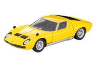 1/64 TOMYTEC LV Lamborghini 林寶堅尼 Miura SV (黃色)合金模型