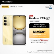 2026 C75 5G 8+256GB 50MP Super Camera  Helio G92 Max 5G  6.72"Inch 90Hz FHD Display 6000mAh.