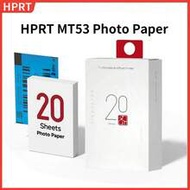 Original HPRT MT53 Photo Printer Paper 2x3 Inch Color Self-Adhesive Photo Paper For HPRT MT53 Z1 Poc