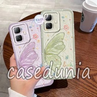 Infinix Smart 20 4g 2026 Softcase - Infinix Smart 20 4g 2026 Butterfly Case - Girl's Motif Softcase 