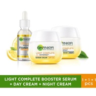 Paket Garnier Light Complete (Bright Complete) Booster Serum + Garnier