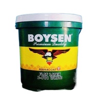 CODNEW✽Boysen Permacoat Latex Flat 1 gallon water base For Stone, Concrete and Wood surfaces