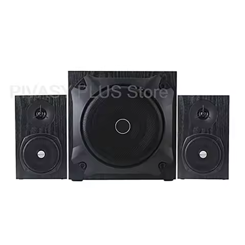 50/80W Powerful Bluetooth Speaker Set 6.5 Inch Subwoofer 2x3inch Satellite Speakers 4ohm Sound Box A