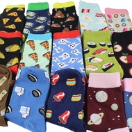 Funny Socks Food Hamburg/Pizza/Sushi Cute Socks Women funny Milk Creative Life Socks