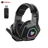 ONIKUMA B100 Effect Bluetooth Wireless Gaming Earphones With RGB Lighting