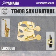 Yamaha Tenor Saxophone Ligature - Lacquer / Silver
