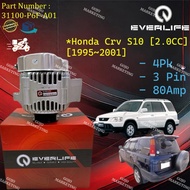 {31100-P6F-A01} Alternator Honda Crv S10 2.0CC ''1995~2001'' [80Ampera] [3Pin] [4Pk] Assembly Everli