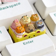 Humha artisan keycap Takoyaki keycap 1.5U Hand made Resin keycap personalized keycap customized keyc