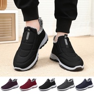 Boots Lightweight Winter Shoes Men Snow Boots Waterproof Winter Footwear Slip on Unisex Ankle Winter