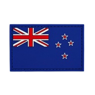 PVC Flag Asian Countries 3D Velcro Patch /Badges/armband/Emblem Decorative For Jackets Jeans Backpac