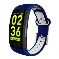 💥Q6S Smart Bracelet Waterproof Blood Pressure Heart Rate Monitor 3D HD Color Screen Silicone Watch Belt Multifunction Br