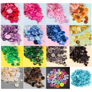 40 Pcs Colour Buttons Mix Size and Colour Buttons for Sewing Art and Craft Butang Berwarna untuk Baj