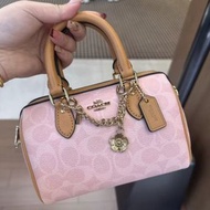 Coach Mini Rowan in pink